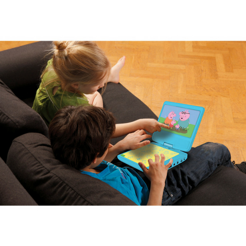 LEXIBOOK PEPPA PIG PORTABLE DVD PLAYER BLUE DVDP6PP 3380743058900